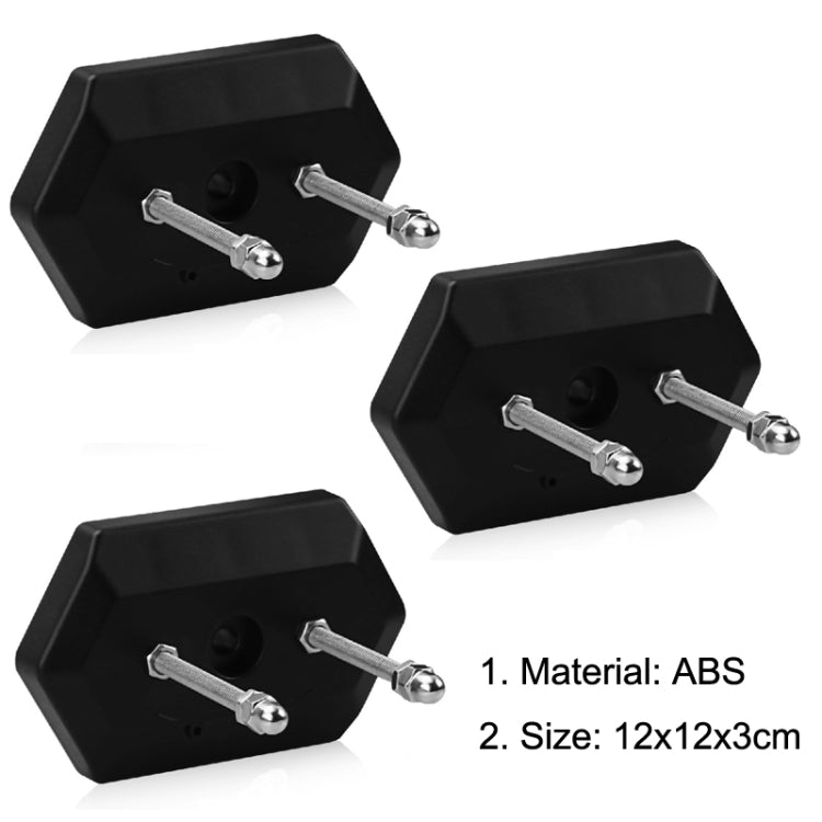 2PCS Wall Mount Skateboard Stand For Skateboard Deck Display and Storage(Black)