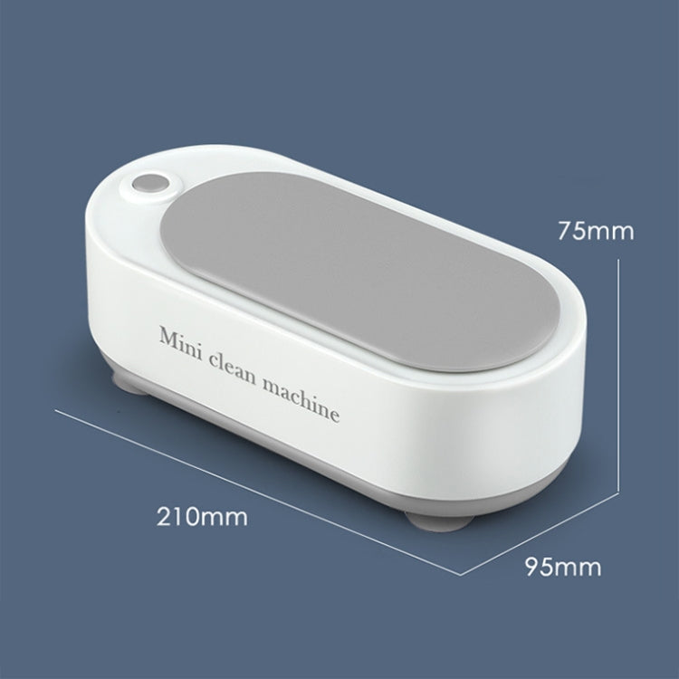 QYE1-1 USB High Frequency Glasses Watch Cleaning Machine, Spec: Charging (White)