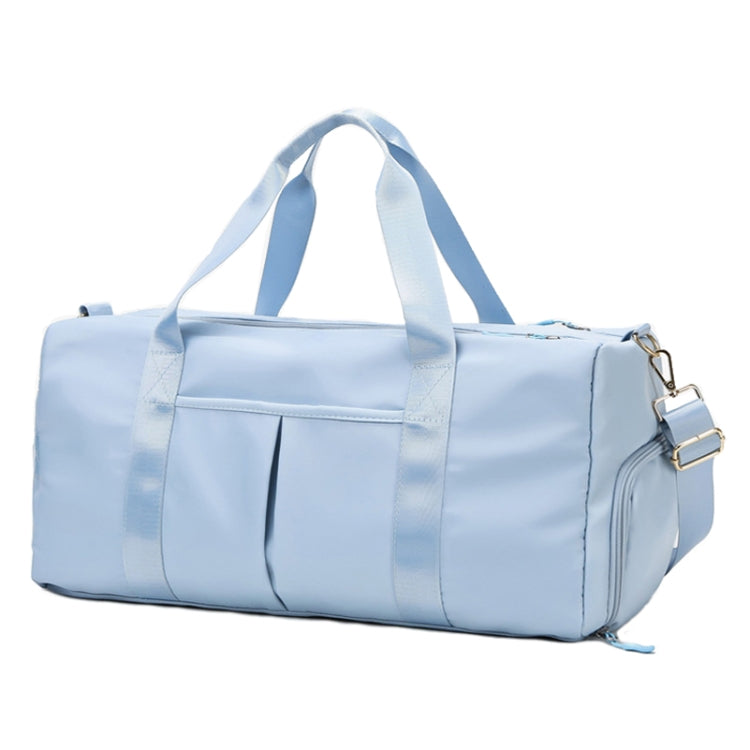 20200 Large Capacity Waterproof Sports Fitness Messenger Bag, Size: S (Light Blue)
