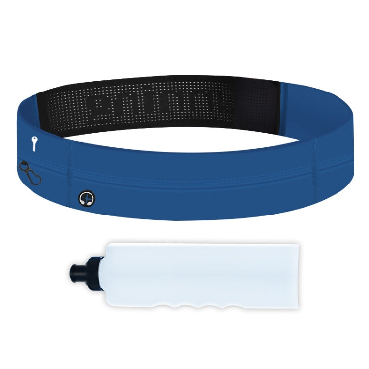 Running Waist Bag Invisible Outdoor Marathon Phone Storage Belt, Color: Navy+Kettle