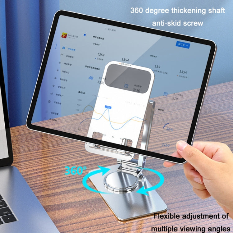 Portable Mobile Phone Tablet Desktop Stand, Color: K5 Gray