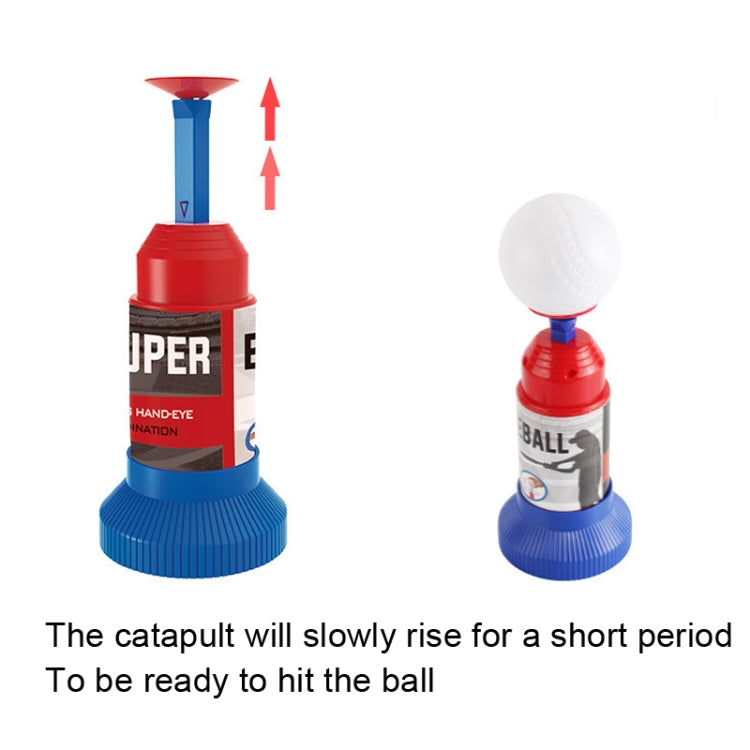Children Baseball Transmitter Toy Set Indoor Outdoor Sports Fitness Toy Color Box Step