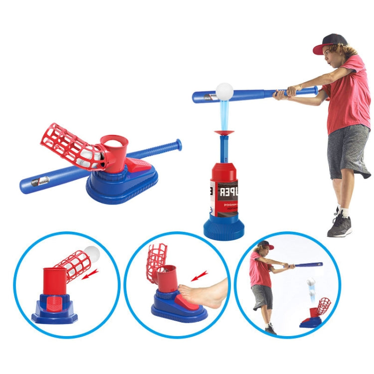 Children Baseball Transmitter Toy Set Indoor Outdoor Sports Fitness Toy Color Box Step