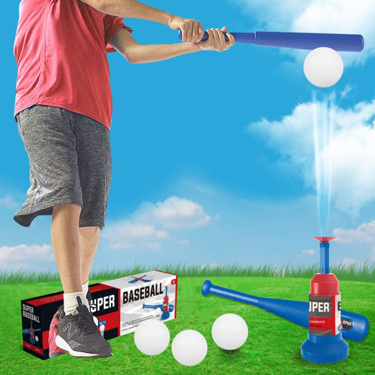 Children Baseball Transmitter Toy Set Indoor Outdoor Sports Fitness Toy Color Box Step