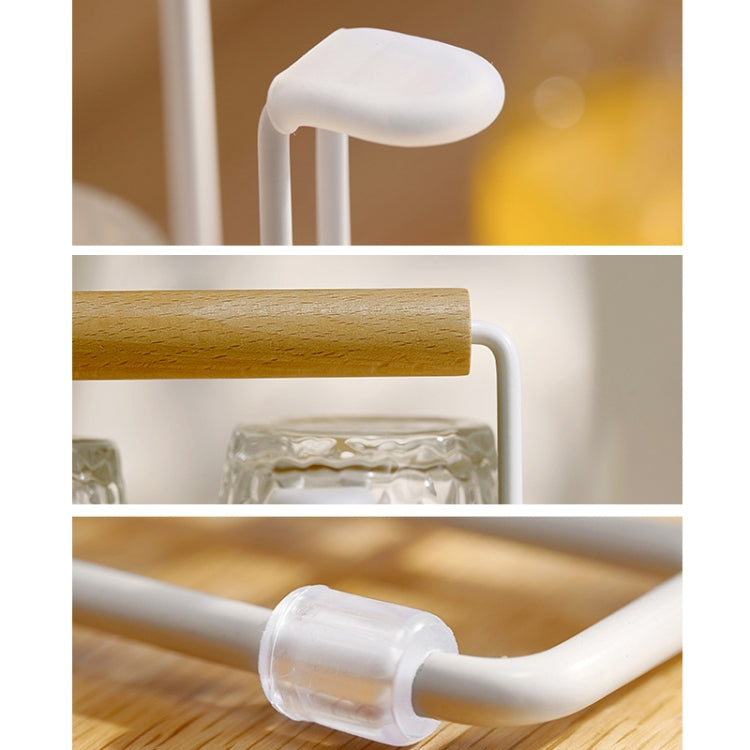 Household Glass Cup Upside-down Drain Rack Plant Rack