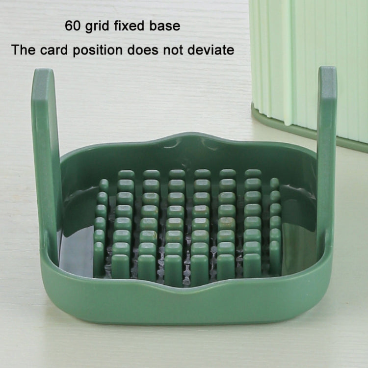 Household Hand-pressed Multi-function French Fries Vegetable Cutter(Green)
