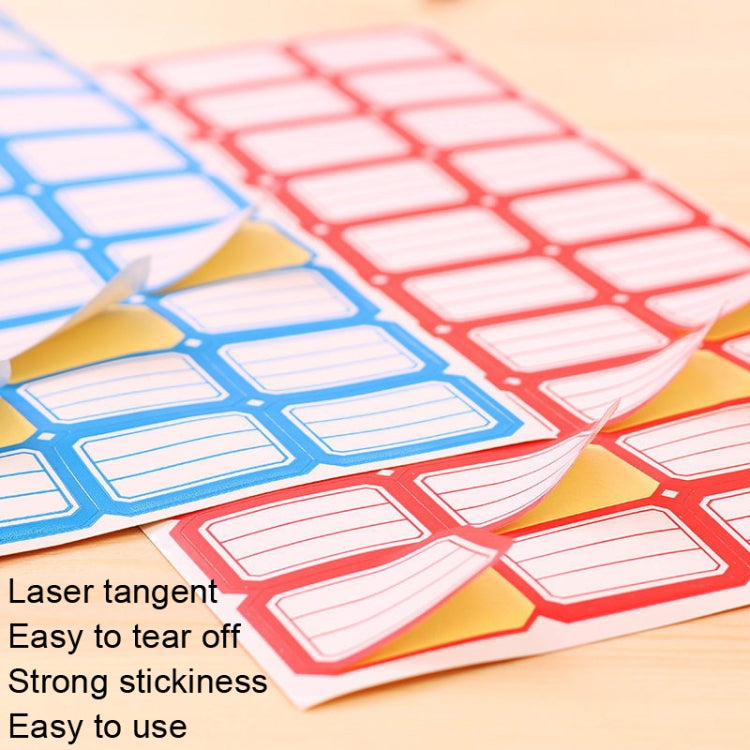 2 Bags Handwritten Self-adhesive Small Label Stickers, Specification: 4626 Blue 37x25mm