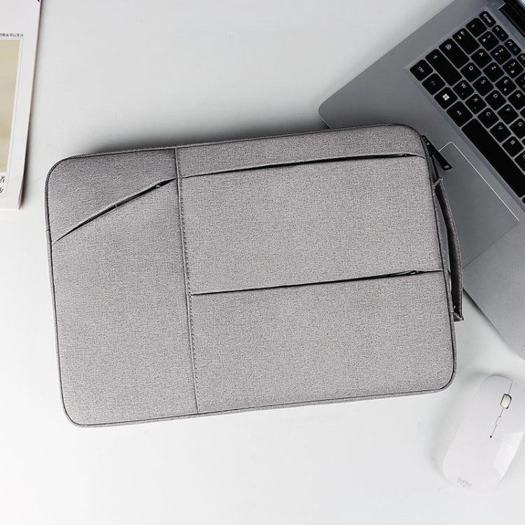 ST02 Large-capacity Waterproof Shock-absorbing Laptop Handbag, Size: 14.1-15.4 inches