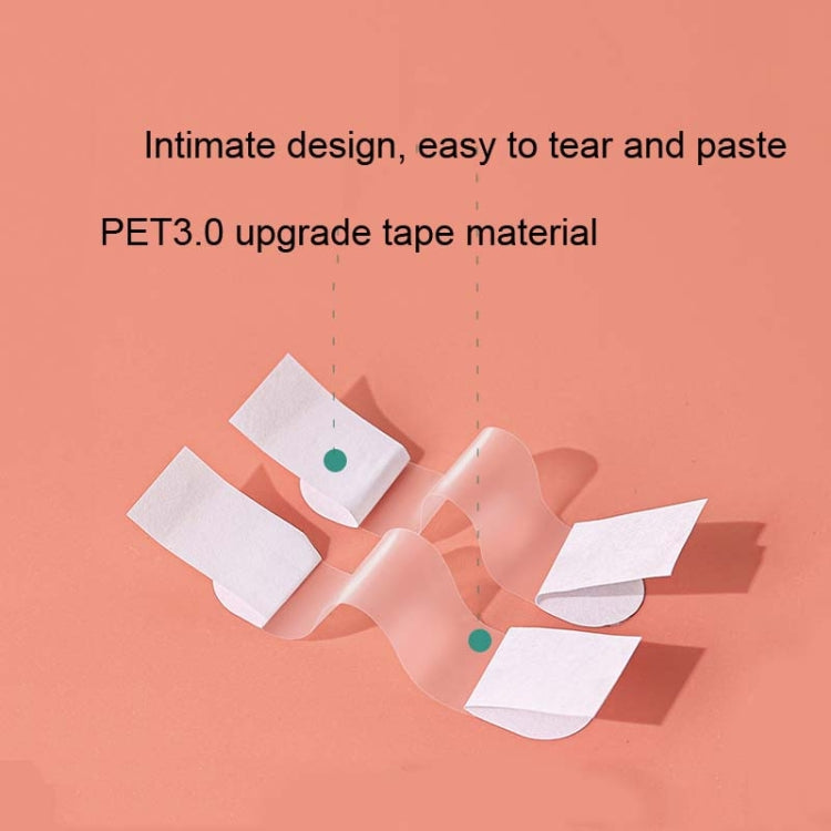 50 Pcs/Set  Waterproof Dress Cloth Tape Secret Body Adhesive Breast Bra Strip(Semicircle)