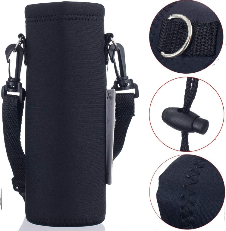 5 PCS Diving Material Outdoor Strap Cord Crossbody Cup Cover 550ml