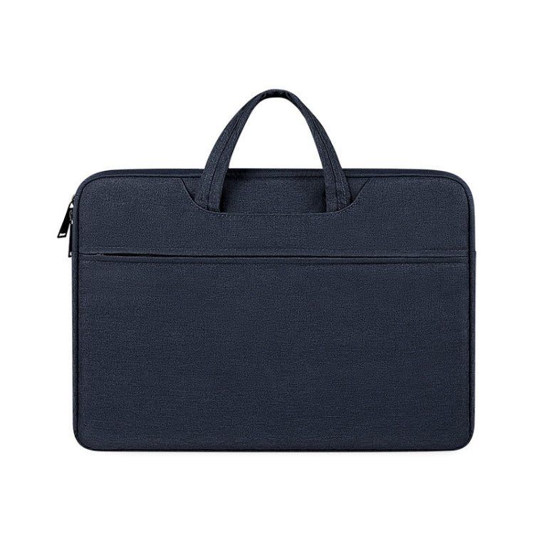 ST01 Large-Capacity Waterproof Shock-Absorbing Laptop Handbag, Size: 14.1-15.4 inches