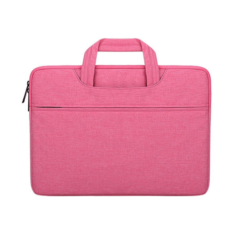 ST01 Large-Capacity Waterproof Shock-Absorbing Laptop Handbag, Size: 14.1-15.4 inches