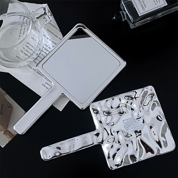 JZ22042 Home Geometric Look Handheld Makeup Mirror