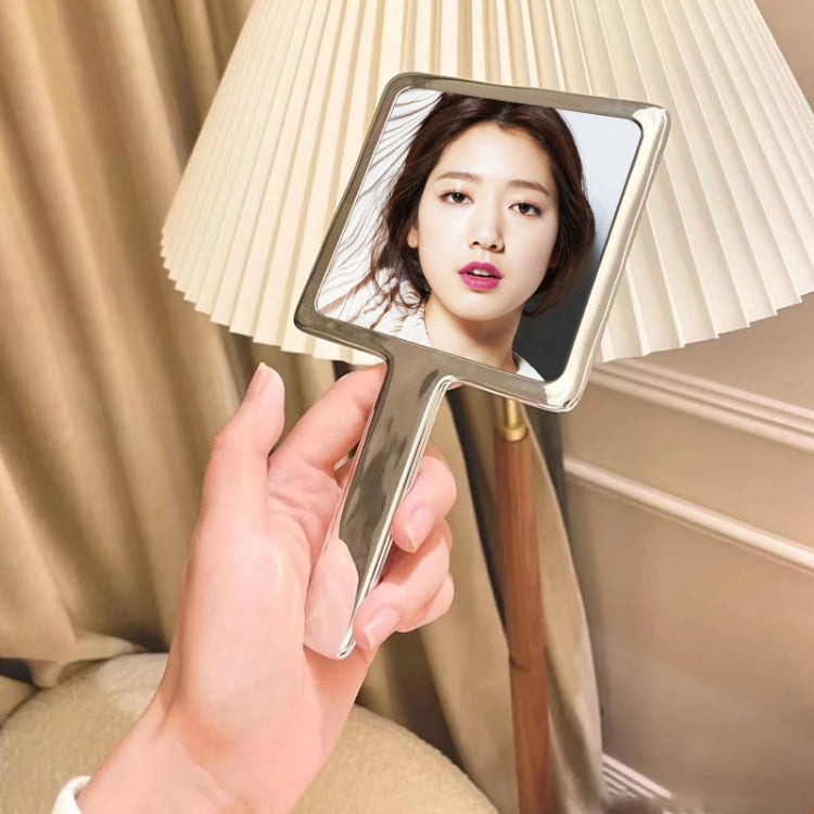 JZ22042 Home Geometric Look Handheld Makeup Mirror
