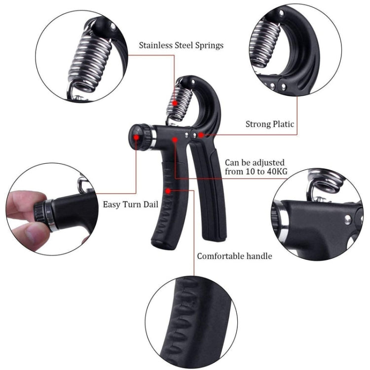 10-40kg Adjustable R-shaped Grip Finger Hand Training Gym