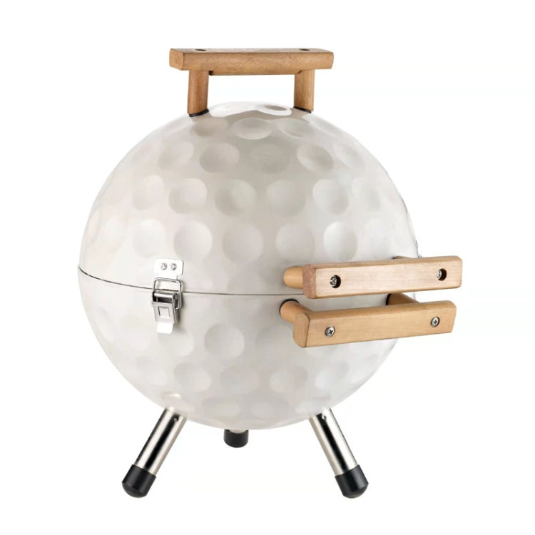 14 Inch Portable Golf-Shaped Outdoor Grill
