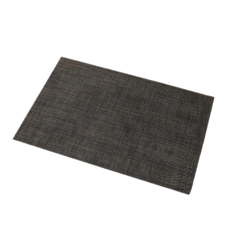 6 PCS PVC Woven Antibacterial Mildew Proof Heat Insulation Coaster