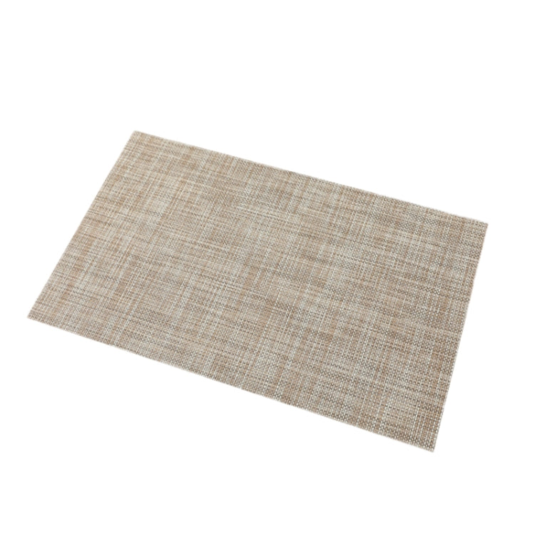 6 PCS PVC Woven Antibacterial Mildew Proof Heat Insulation Coaster