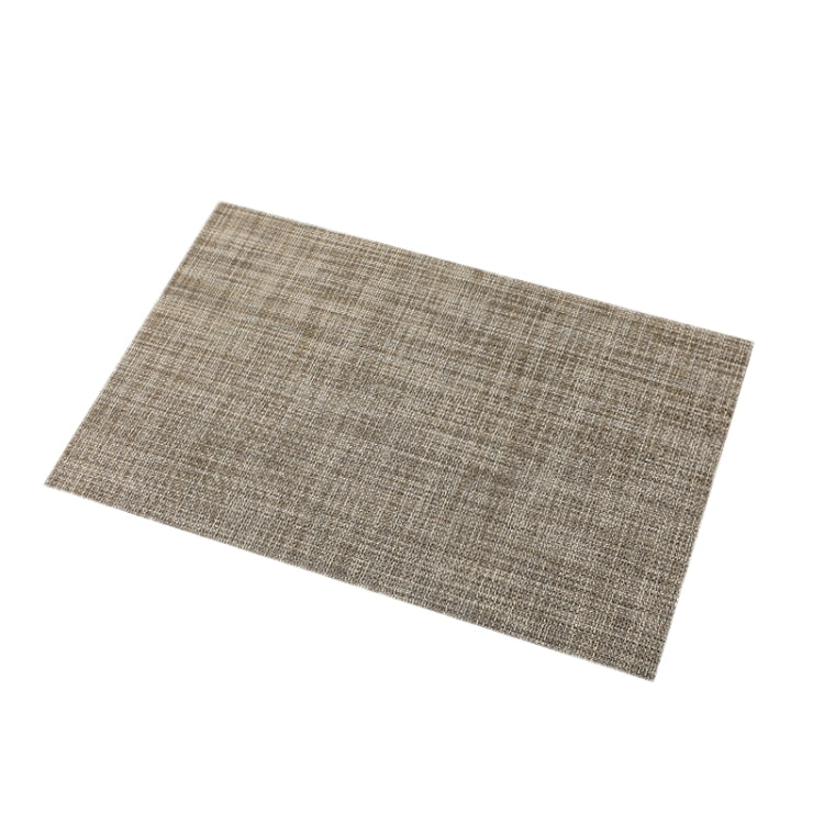 6 PCS PVC Woven Antibacterial Mildew Proof Heat Insulation Coaster