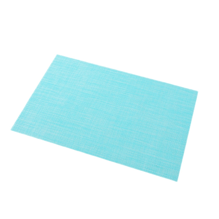 6 PCS PVC Woven Antibacterial Mildew Proof Heat Insulation Coaster