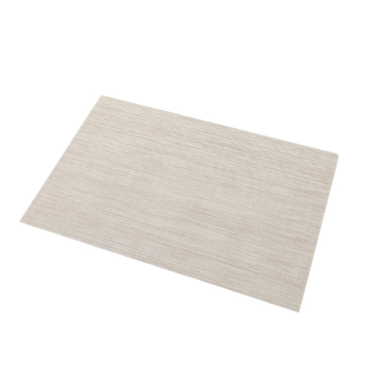 6 PCS PVC Woven Antibacterial Mildew Proof Heat Insulation Coaster