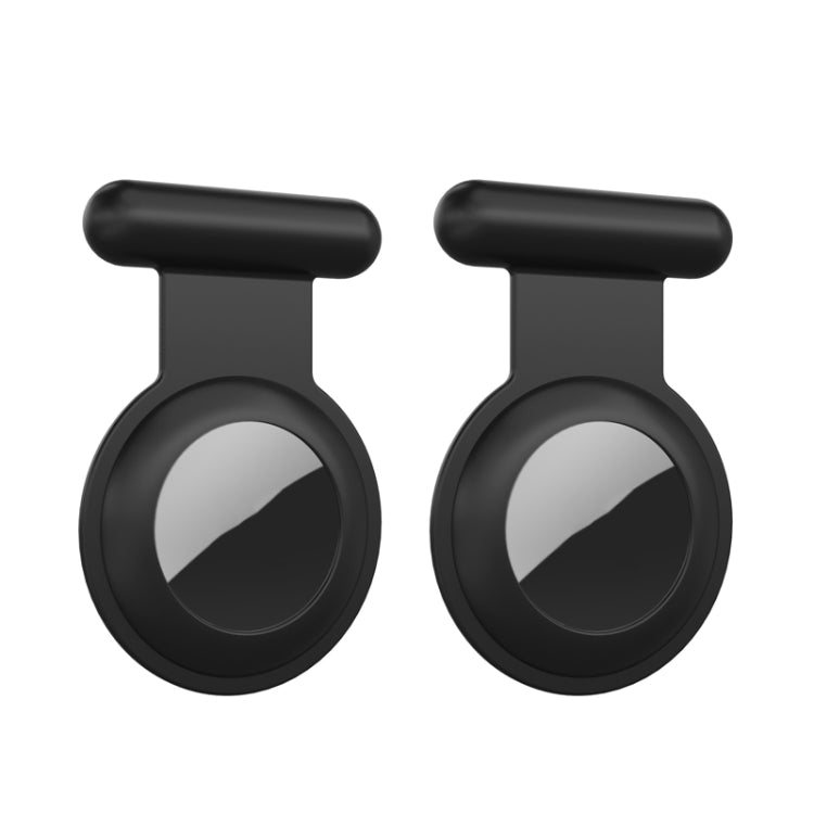 2PCS Tracking Anti-Lost Locator Pin Silicone Cover For Apple Airtag