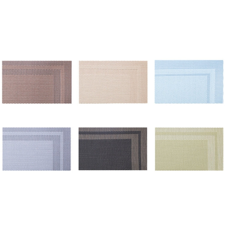 Household PVC Woven Western Dining Table Insulation Mat