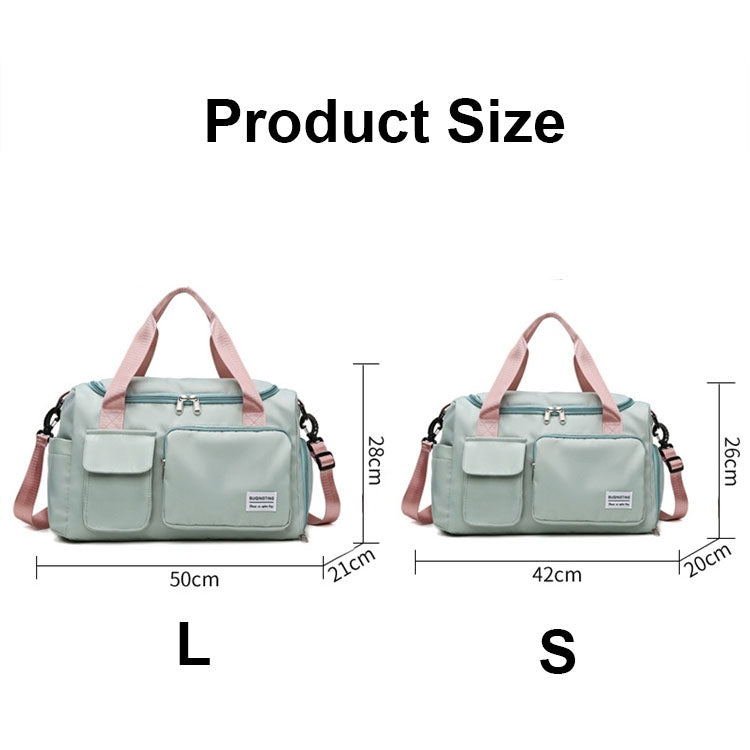 B-X336 Large Capacity Waterproof Travel Gym Bag Luggage Bag, Size: L