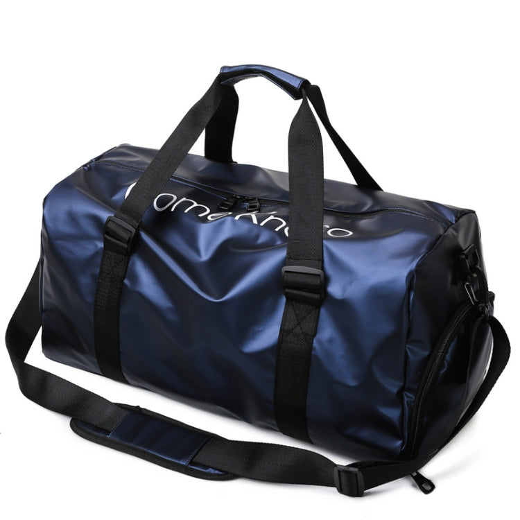 B-316 Large Capacity Glossy Waterproof Fitness Bag Luggage Bag