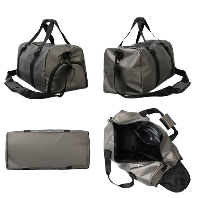 B-316 Large Capacity Glossy Waterproof Fitness Bag Luggage Bag
