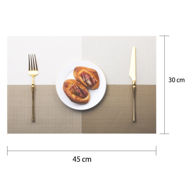 5 PCS PVC Waterproof Oil-proof Dining Table Insulation Mat