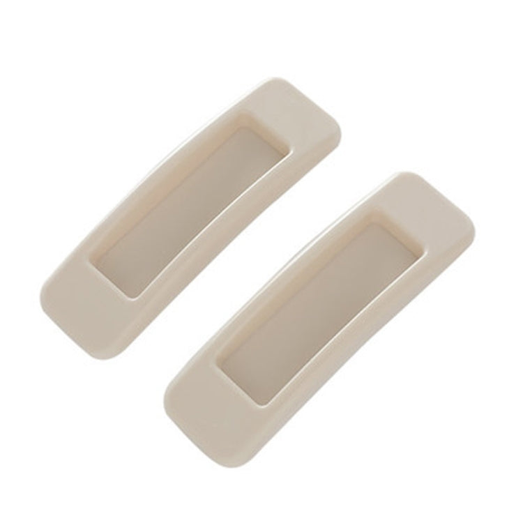 5 Sets Rectangular Paste Assist Door Windows Handle Refrigerator Cabinet Door Handle
