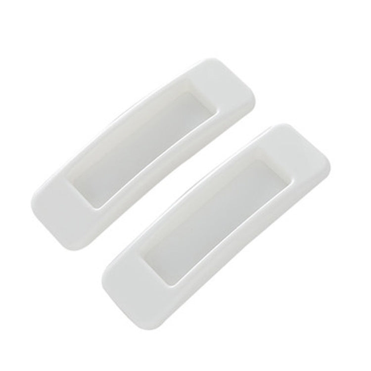 5 Sets Rectangular Paste Assist Door Windows Handle Refrigerator Cabinet Door Handle