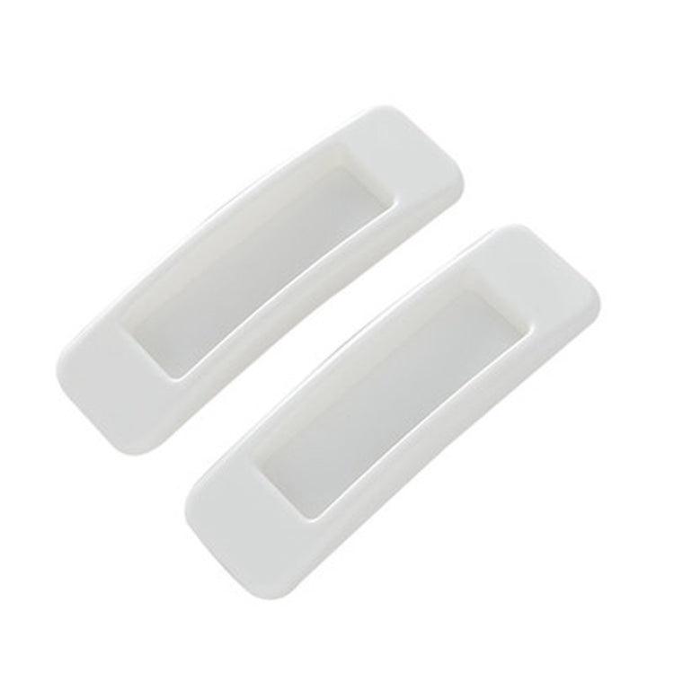 5 Sets Rectangular Paste Assist Door Windows Handle Refrigerator Cabinet Door Handle