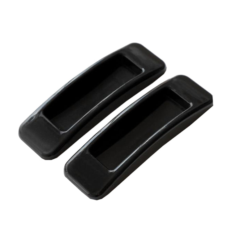 5 Sets Rectangular Paste Assist Door Windows Handle Refrigerator Cabinet Door Handle