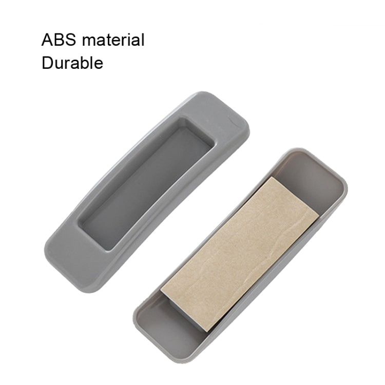5 Sets Rectangular Paste Assist Door Windows Handle Refrigerator Cabinet Door Handle
