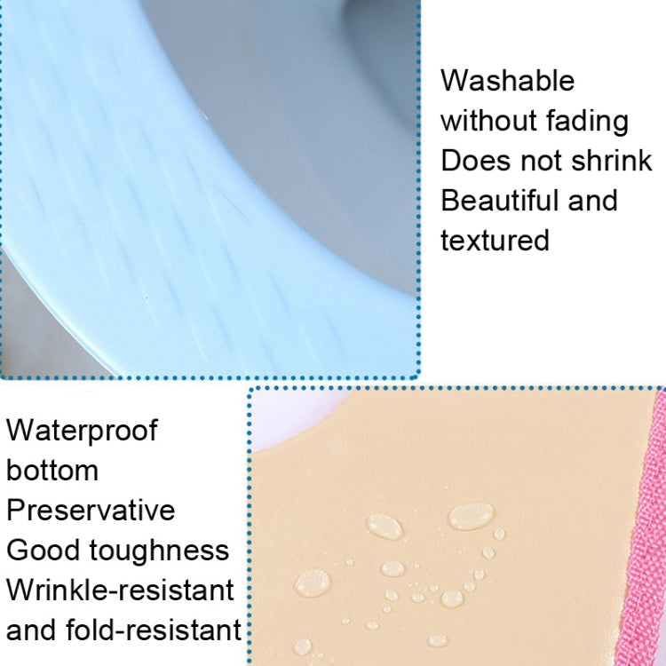 3 PCS High Foam EVA Waterproof Thickened O-Type Toilet Cushion, Size: 40x34.5cm