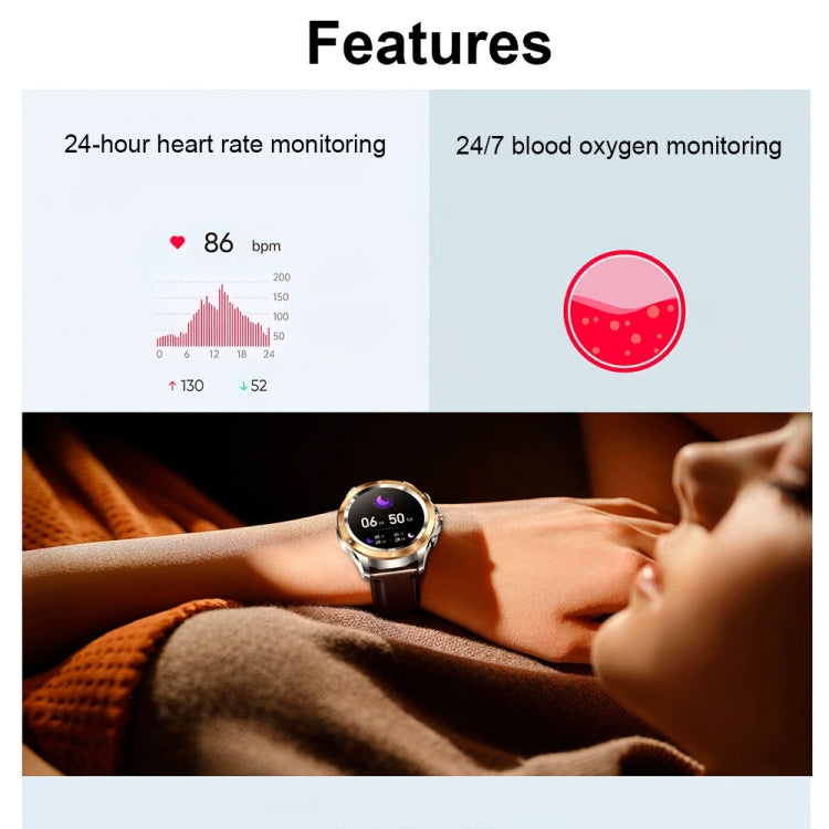 NX1 1.32 Inch Bluetooth Call Body Temperature Monitoring Waterproof Smart Watch