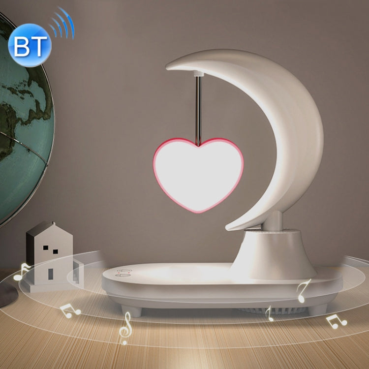 Bluetooth Speakers LED Colorful Atmosphere Night Light, Style: TB-22SC Love Without Wireless Charger