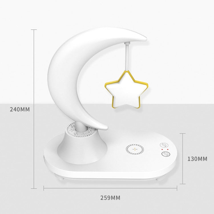 Bluetooth Speakers LED Colorful Atmosphere Night Light, Style: TB-22SC Love Without Wireless Charger
