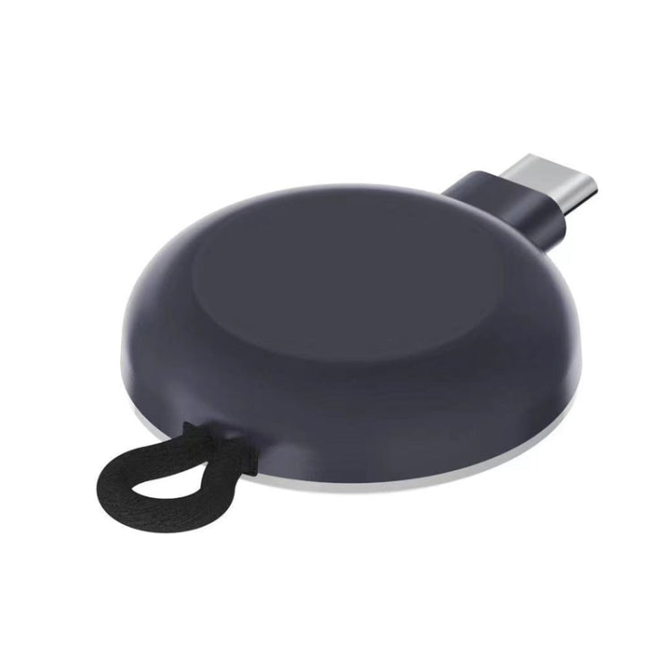 W1 Mini Portable Watch Wireless Charger, For Apple Watch 2/3/4/5/6/7(Black White)