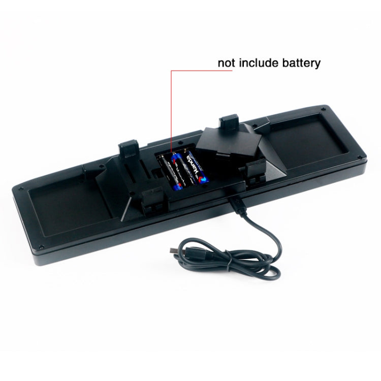 Car Internal Rearview Mirror Car Modified LED 3D Rearview Mirror