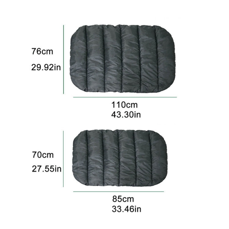 Pet Outdoor Waterproof Cushion Camping Cats And Dog Sleeping Pad, Size: Large 110x76cm