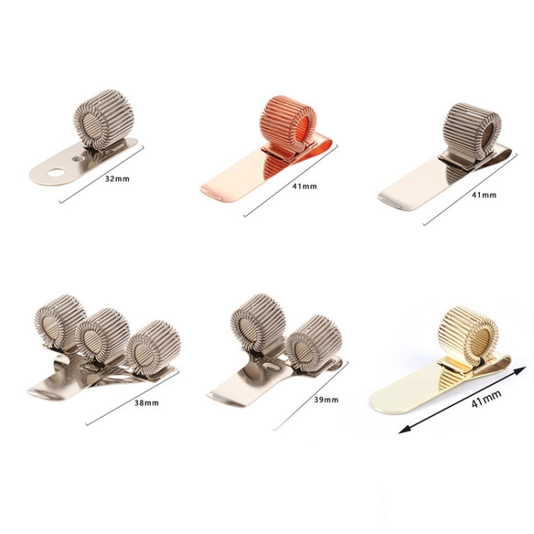 10 PCS Doctors Nurse Uniform Pen Holder Clips Metal Pen Holder,Style: Adhesive Rotatable