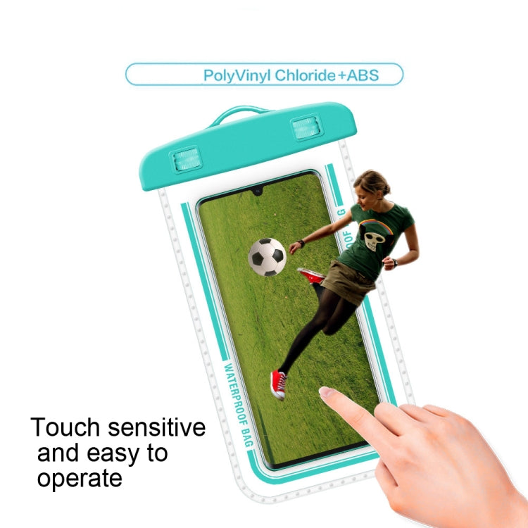 2 PCS Armband Style Transparent Waterproof Cell Phone Case Swimming Cell Phone Bag