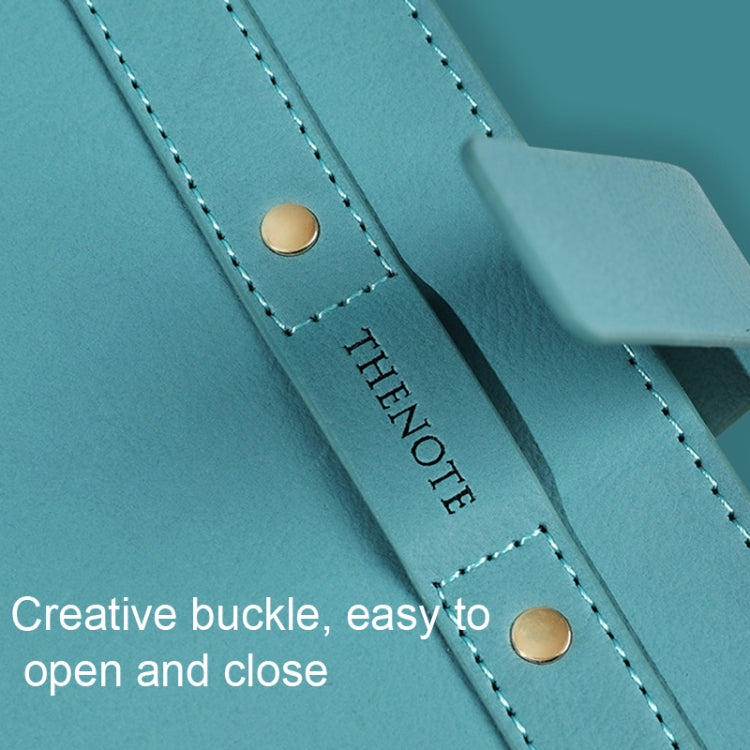 B5 PU Leather Matte Cover Embossed Insert Buckle Notebook