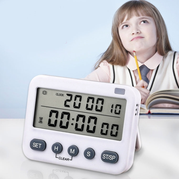 YS-218 Digital Timer 99-Hour Positive Countdown Reminder, Style: No Vibration