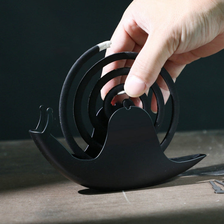2 PCS Snail Shape Mosquito Coil Tray Fireproof Mosquito Coil Rack