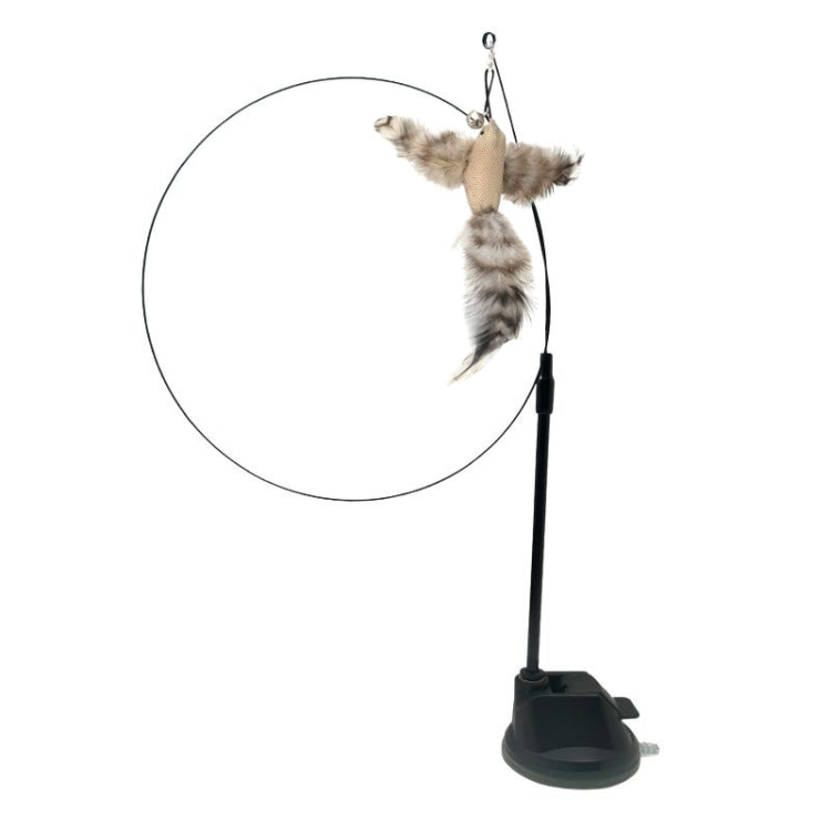 Epoxy Sucker Long Rod Funny Cat Stick Cat Toy, Color: