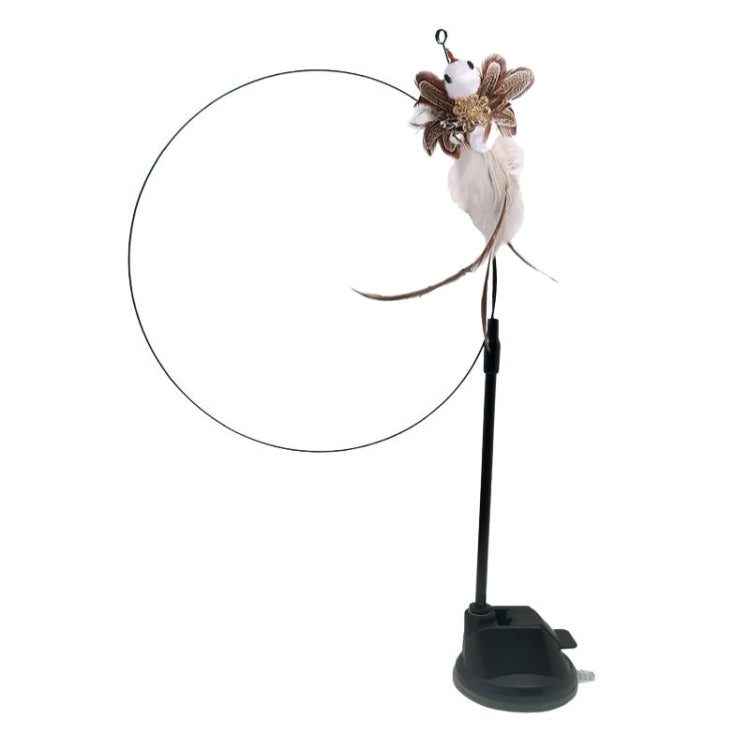 Epoxy Sucker Long Rod Funny Cat Stick Cat Toy, Color: